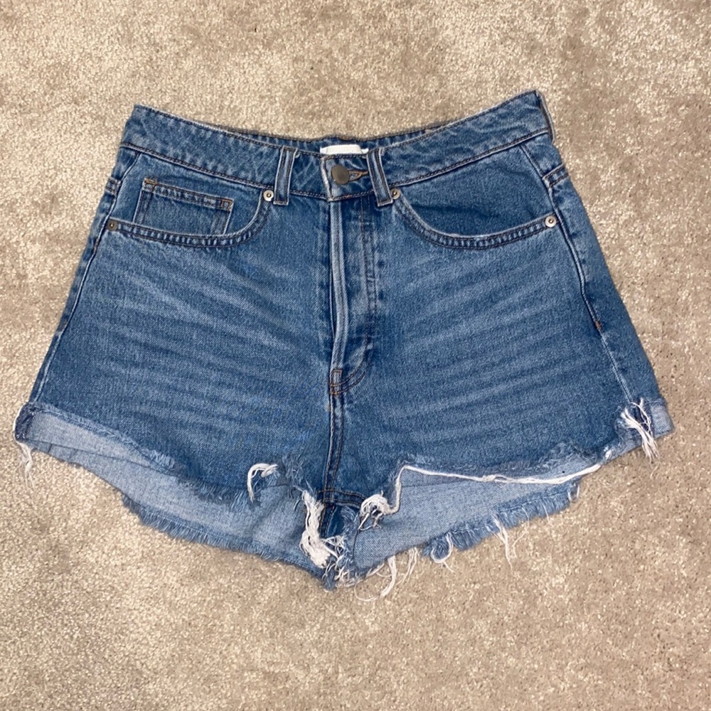 High waisted shorts